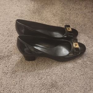 Michael Kors Black Patent Leather Pumps 7.5 New